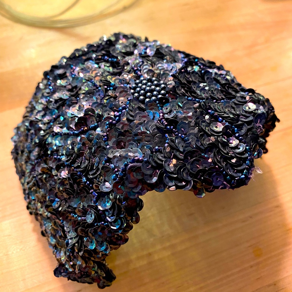 Vintage Beaded and Sequined Hat, 30s-40s